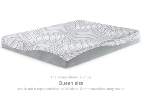 8 Inch Memory Foam White California King Mattress - M59151 - Luna Furniture