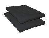 8" Premium Futon Pad Black from Coaster - Luna Furniture