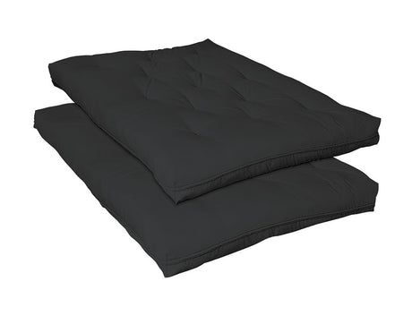 8" Premium Futon Pad Black from Coaster - Luna Furniture