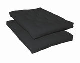 8" Premium Futon Pad Black from Coaster - Luna Furniture