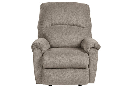 Ballinasloe Platinum Recliner from Ashley - Luna Furniture