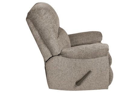 Ballinasloe Platinum Recliner from Ashley - Luna Furniture