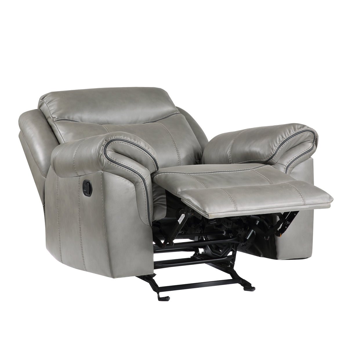 8206GRY-1 Glider Reclining Chair - Luna Furniture