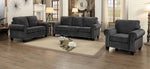 Cornelia Dark Gray Living Room Set - Luna Furniture