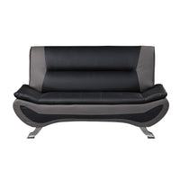 8219BLK-2 Love Seat - Luna Furniture