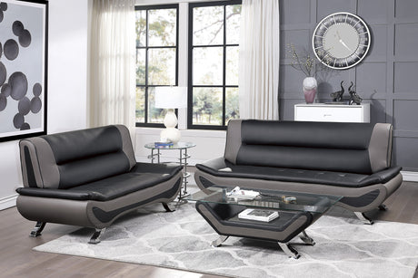 8219BLK-3 Sofa - Luna Furniture