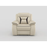 Amite Dark Gray Glider Reclining Chair from Homelegance - Luna Furniture