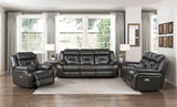 8229NDG-3PW Power Double Reclining Sofa - Luna Furniture