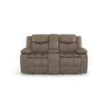 Bastrop Black Sofa and Loveseat from Homelegance - Luna Furniture