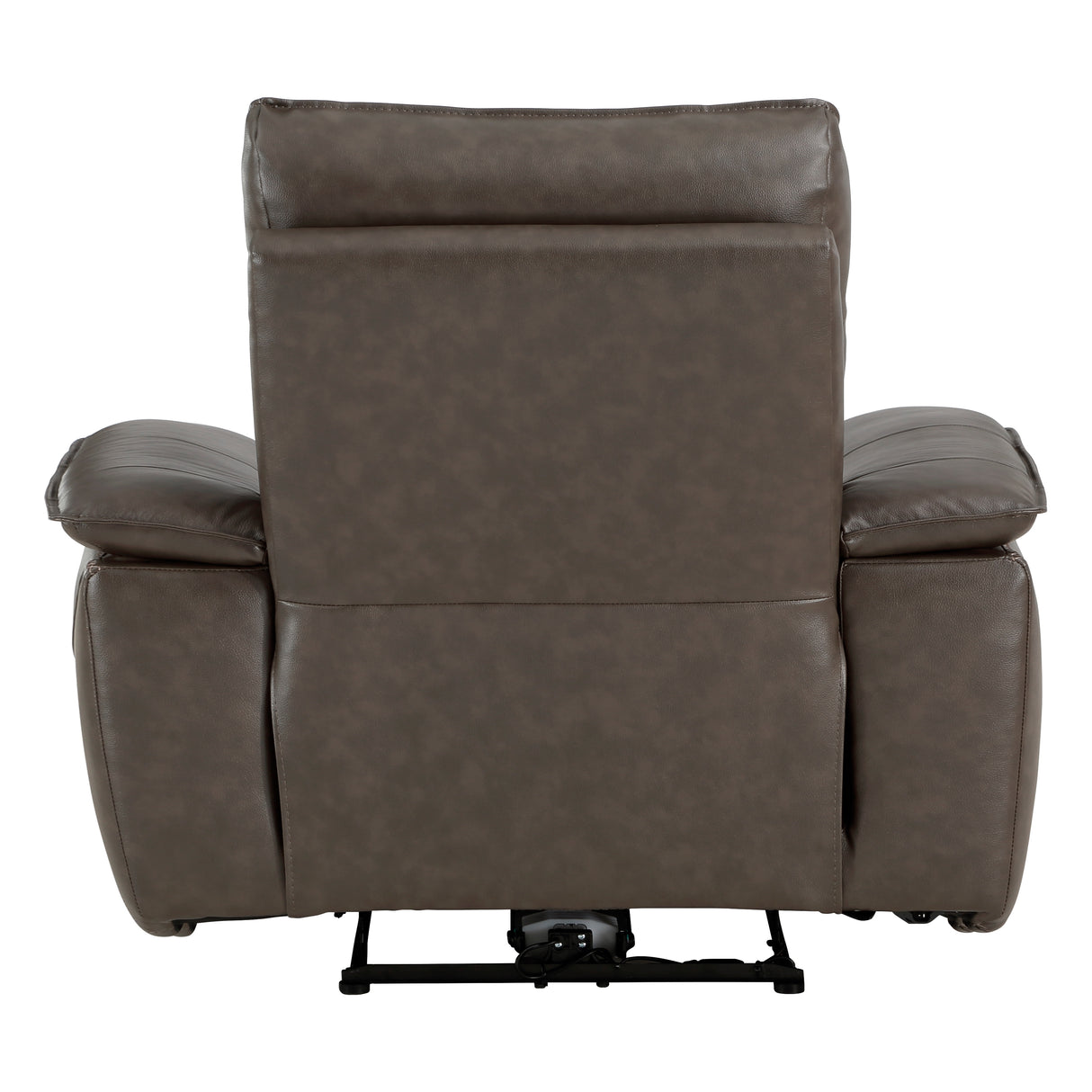 Maroni Dark Brown Leather Power Reclining Chair from Homelegance - Luna Furniture