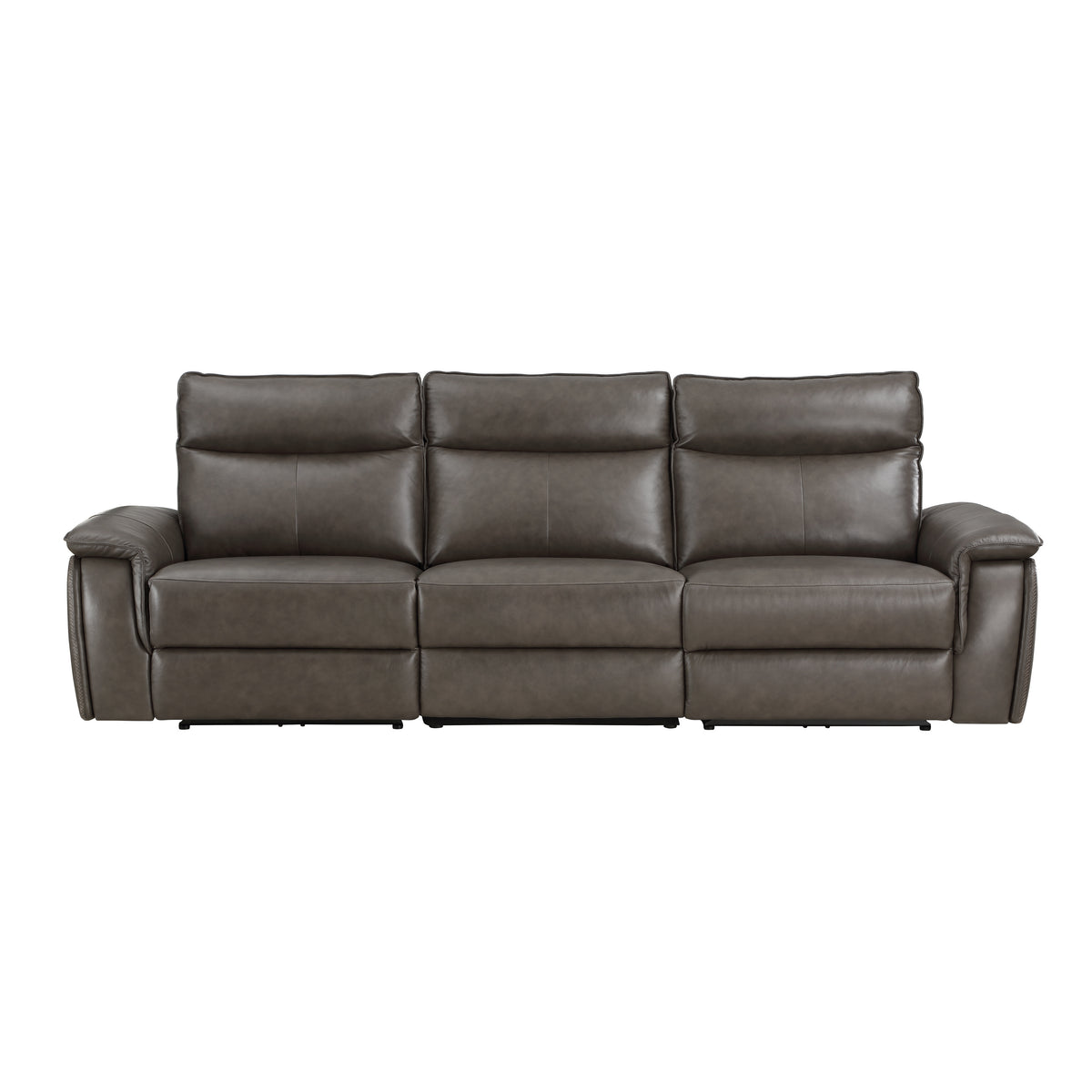 8259RFDB*2PWH Power Reclining Sofa and Loveseat from Homelegance - Luna Furniture