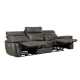 8259RFDB*2PWH Power Reclining Sofa and Loveseat from Homelegance - Luna Furniture