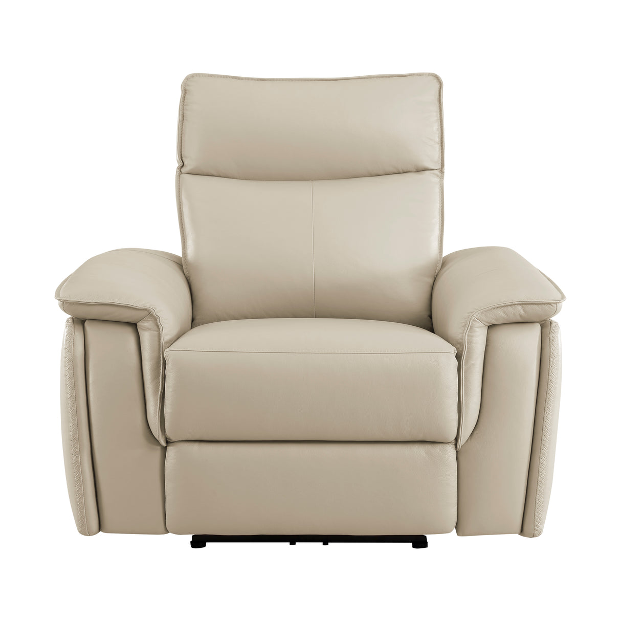 Maroni Taupe Leather Power Reclining Chair from Homelegance - Luna Furniture