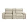8259RFTP-2CNPWH* (3)Power Double Reclining Love Seat with Center Console and Power Headrests - Luna Furniture