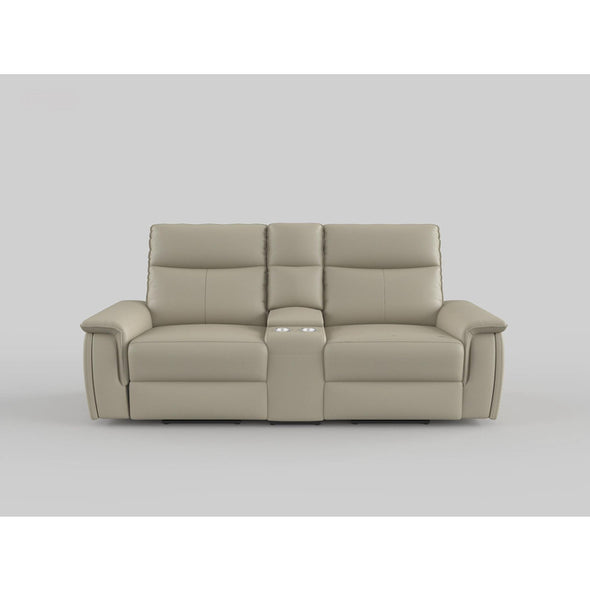 8259RFTP-2CNPWH* (3)Power Double Reclining Love Seat with Center Console and Power Headrests - Luna Furniture