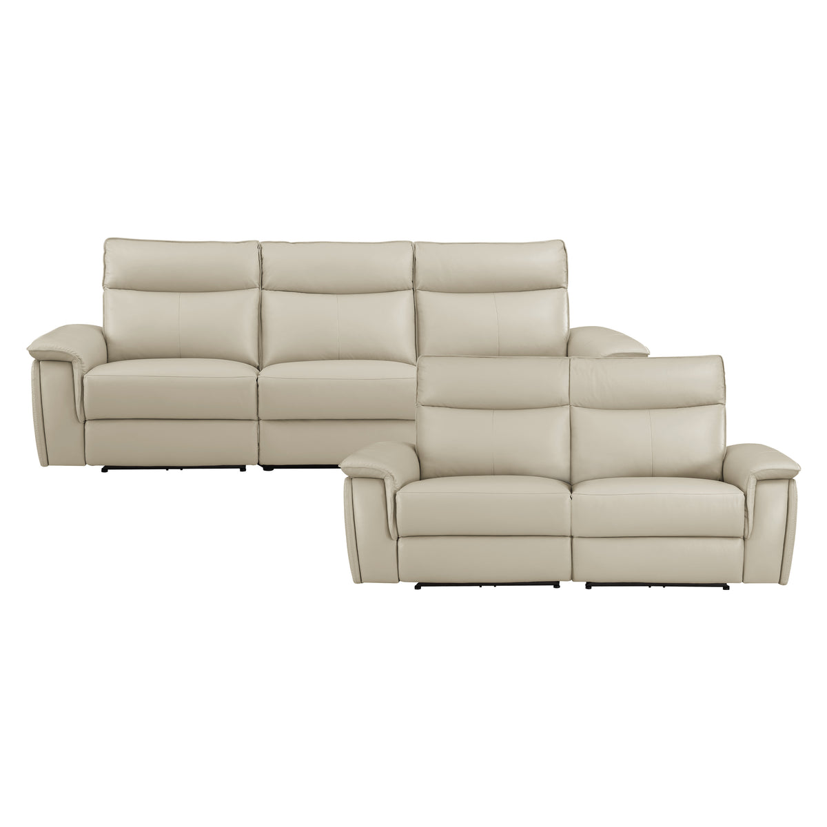 8259RFTP*2PWH Power Reclining Sofa and Loveseat from Homelegance - Luna Furniture