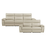 8259RFTP*2PWH Power Reclining Sofa and Loveseat from Homelegance - Luna Furniture