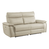 8259RFTP*2PWH Power Reclining Sofa and Loveseat from Homelegance - Luna Furniture