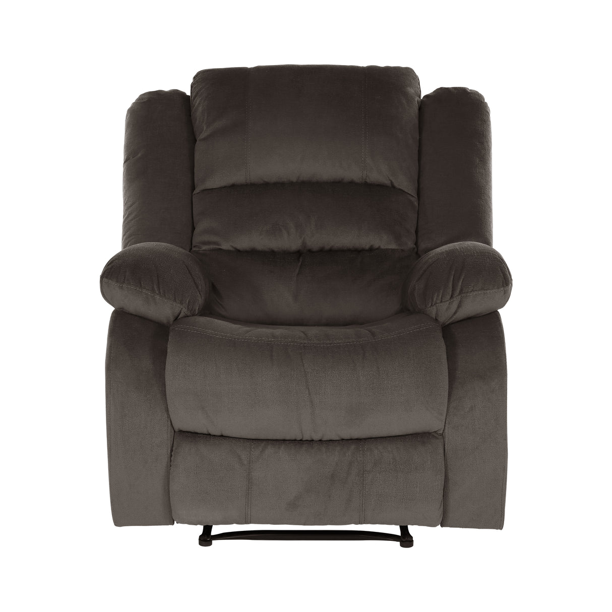 Jarita Chocolate Reclining Chair from Homelegance - Luna Furniture