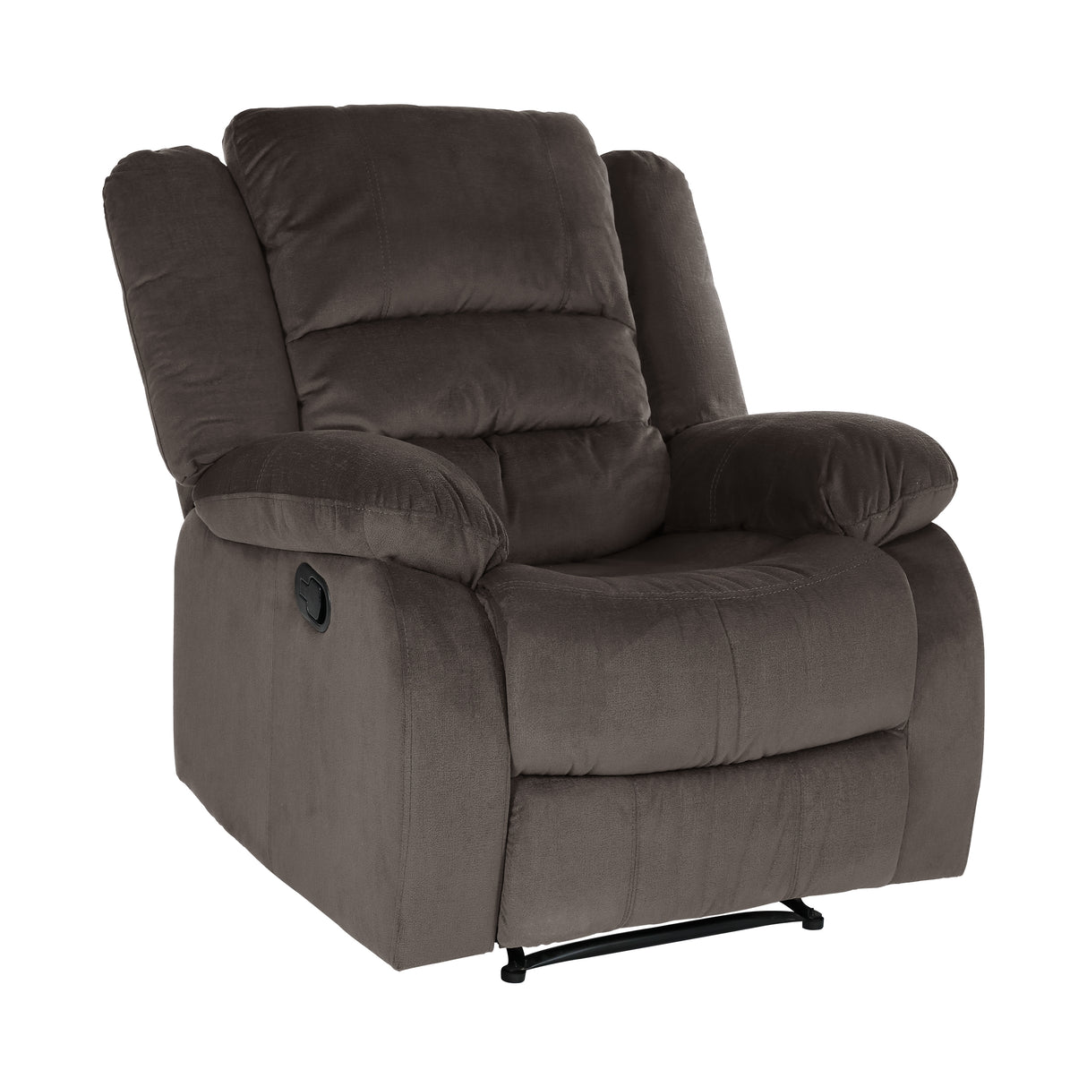 Jarita Chocolate Reclining Chair from Homelegance - Luna Furniture