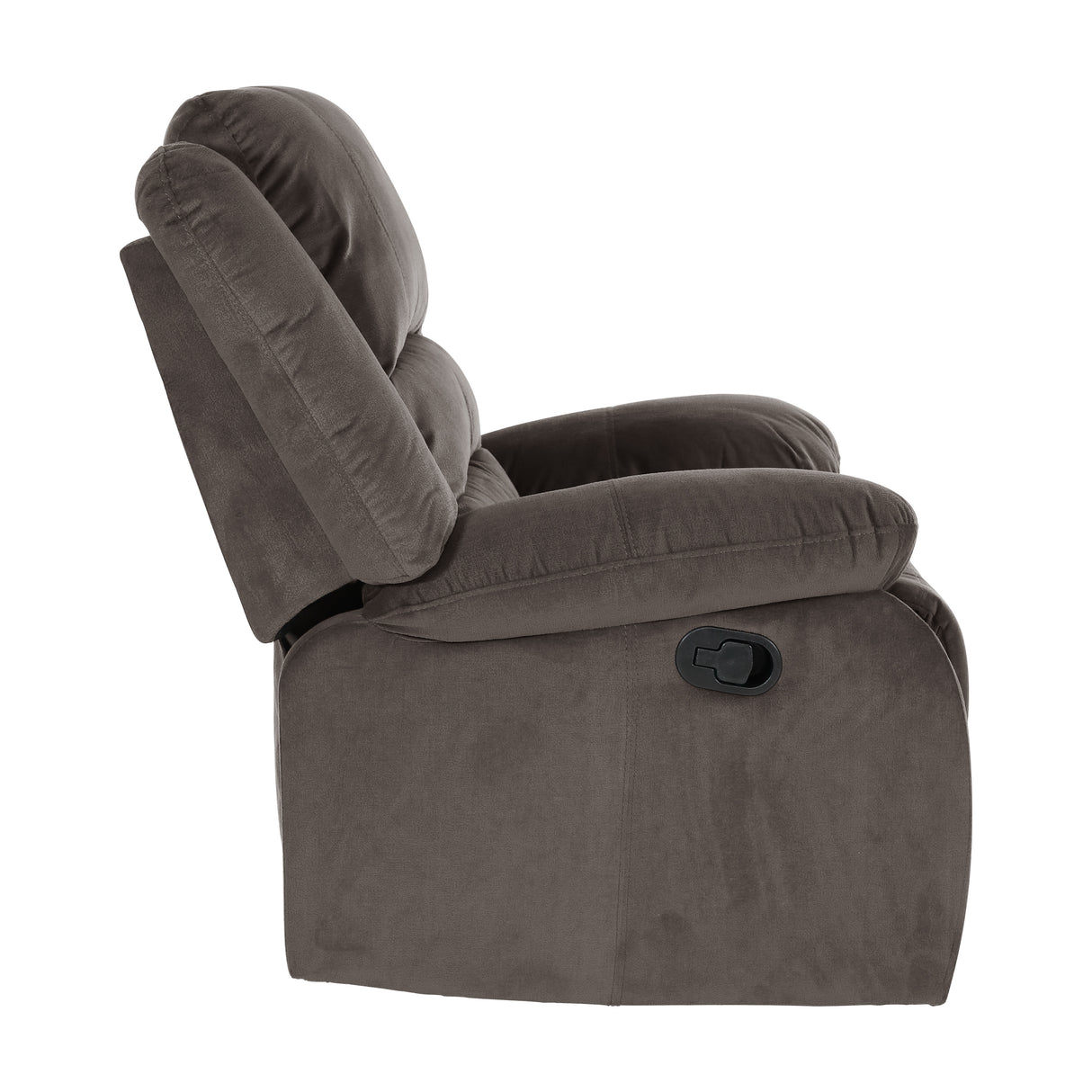 Jarita Chocolate Reclining Chair from Homelegance - Luna Furniture