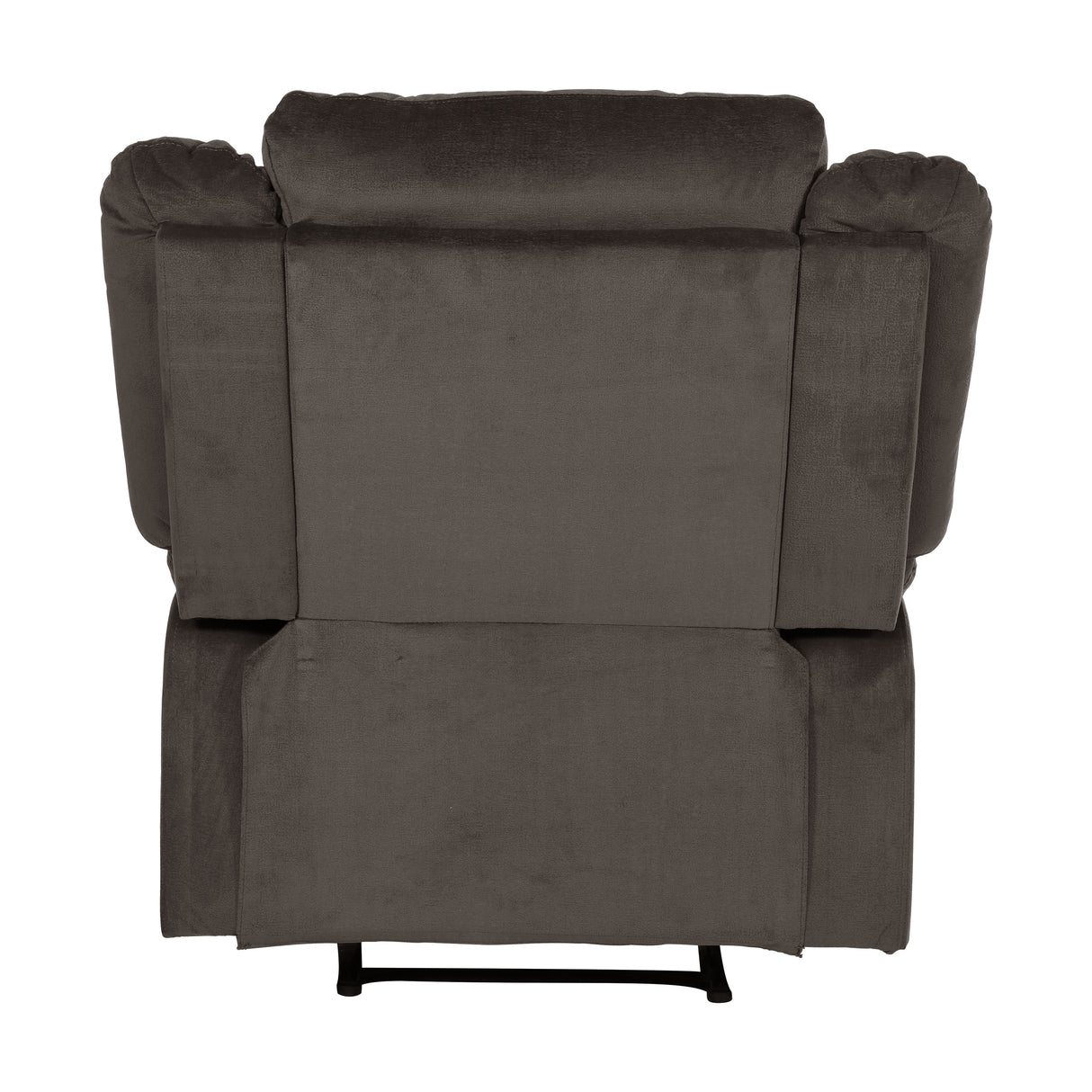 Jarita Chocolate Reclining Chair from Homelegance - Luna Furniture