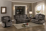 Jarita Chocolate Reclining Chair from Homelegance - Luna Furniture