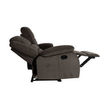 Jarita Chocolate 2-Piece Double Reclining Set from Homelegance - Luna Furniture
