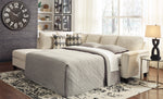 Abinger Natural LAF Sleeper Sectional - Luna Furniture