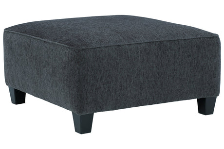 Abinger Smoke Oversized Accent Ottoman from Ashley - Luna Furniture