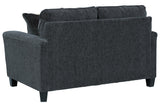 Abinger Smoke Loveseat from Ashley - Luna Furniture