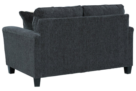 Abinger Smoke Loveseat from Ashley - Luna Furniture