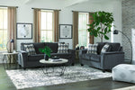 Abinger Smoke Living Room Set - Luna Furniture
