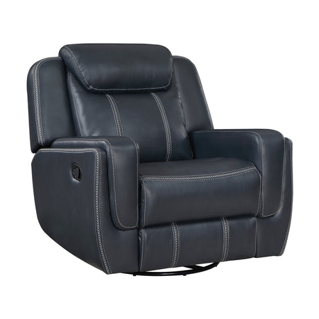 8516BU-1 Swivel Glider Reclining Chair - Luna Furniture