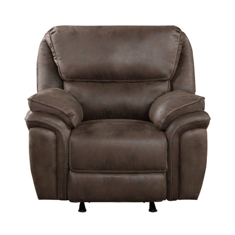 8517BRW-1 Rocker Reclining Chair - Luna Furniture