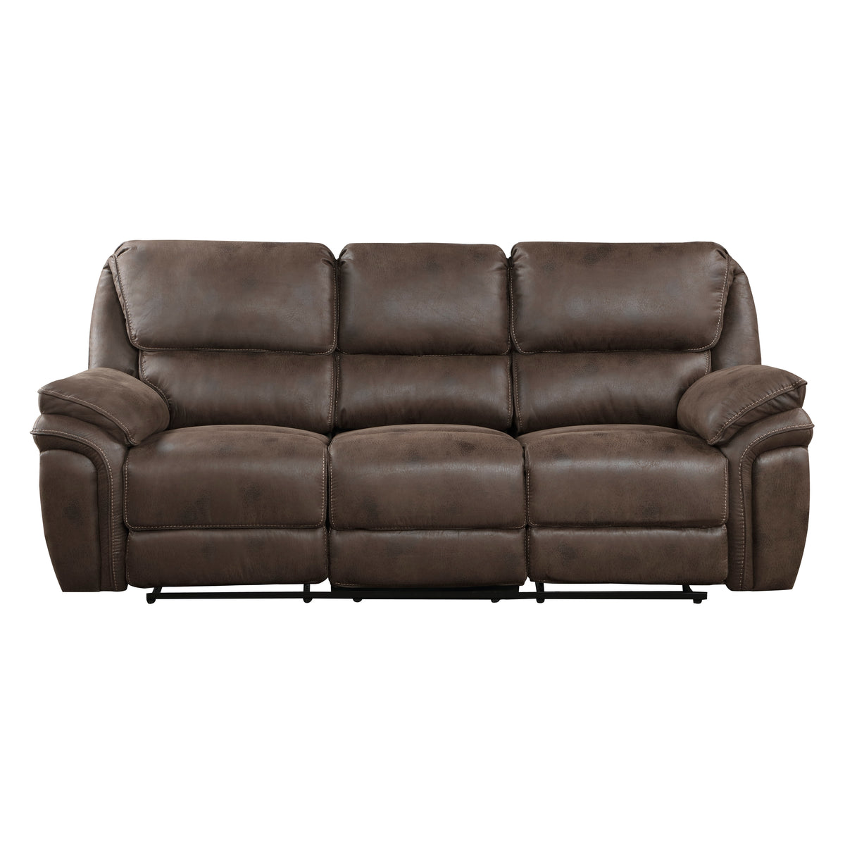 8517BRW*2 Sofa and Loveseat from Homelegance - Luna Furniture