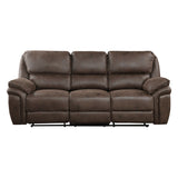 8517BRW*2 Sofa and Loveseat from Homelegance - Luna Furniture