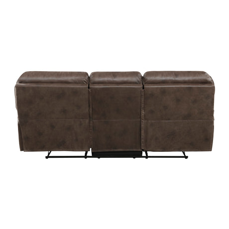 Proctor Brown 2-Piece Double Reclining Set from Homelegance - Luna Furniture