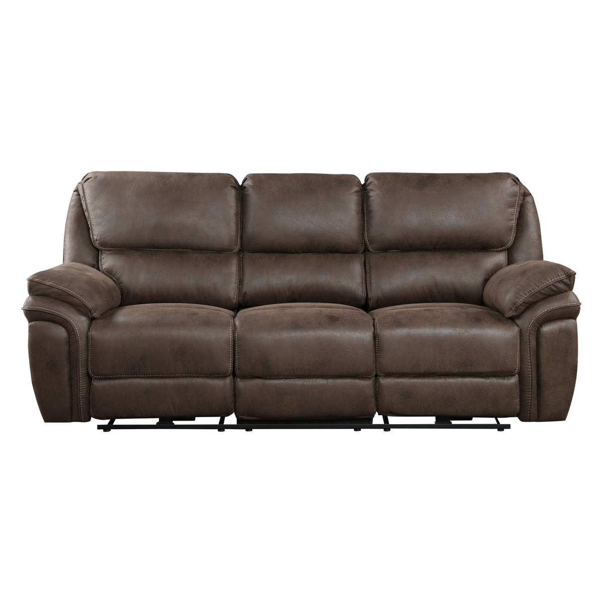 8517BRW*2PW Power Reclining Sofa and Loveseat from Homelegance - Luna Furniture