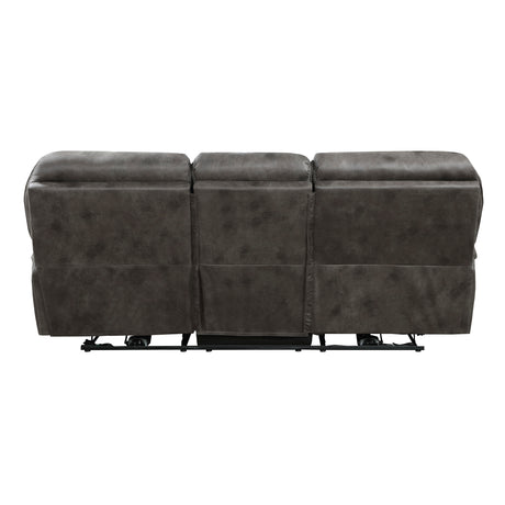 8517GRY*2PW Power Reclining Sofa and Loveseat from Homelegance - Luna Furniture