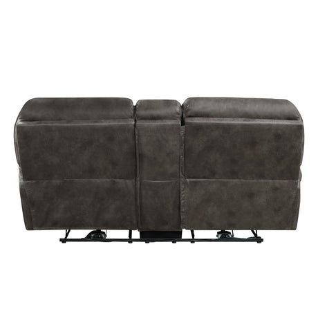 8517GRY*2PW Power Reclining Sofa and Loveseat from Homelegance - Luna Furniture