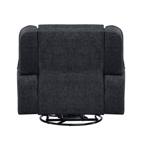 Monterey Ebony Swivel Reclining Chair from Homelegance - Luna Furniture