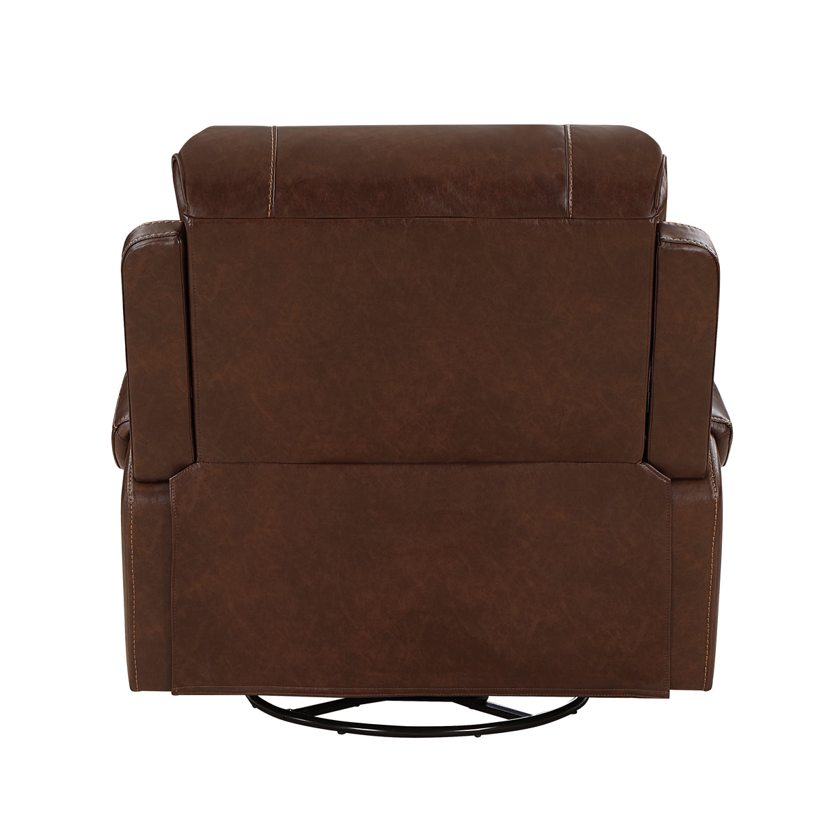 Newnan Brown Swivel Glider Reclining Chair from Homelegance - Luna Furniture