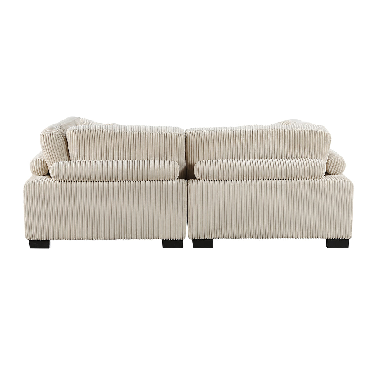 Traverse Beige Corduroy 2-Piece Loveseat from Homelegance - Luna Furniture