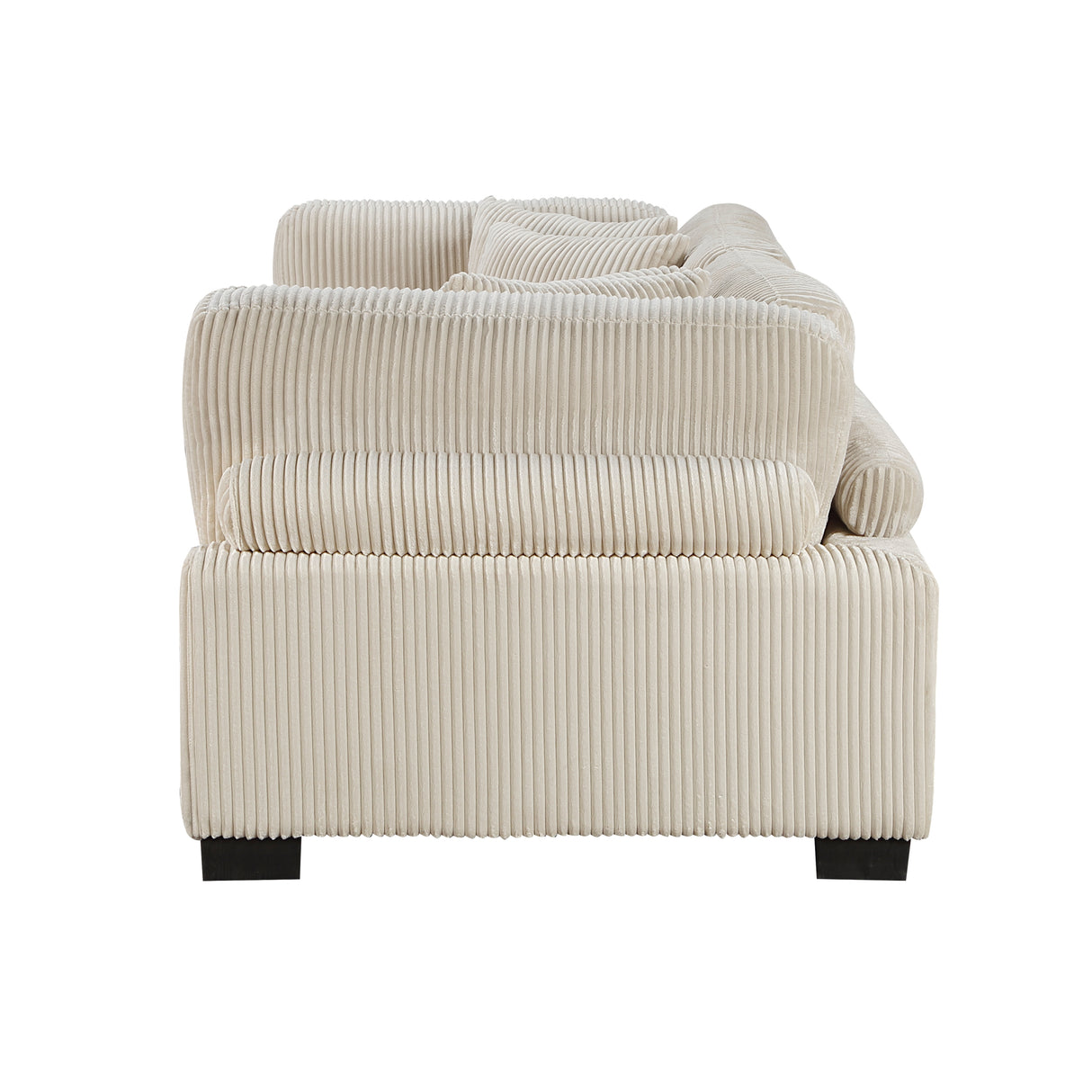 Traverse Beige Corduroy 2-Piece Loveseat from Homelegance - Luna Furniture
