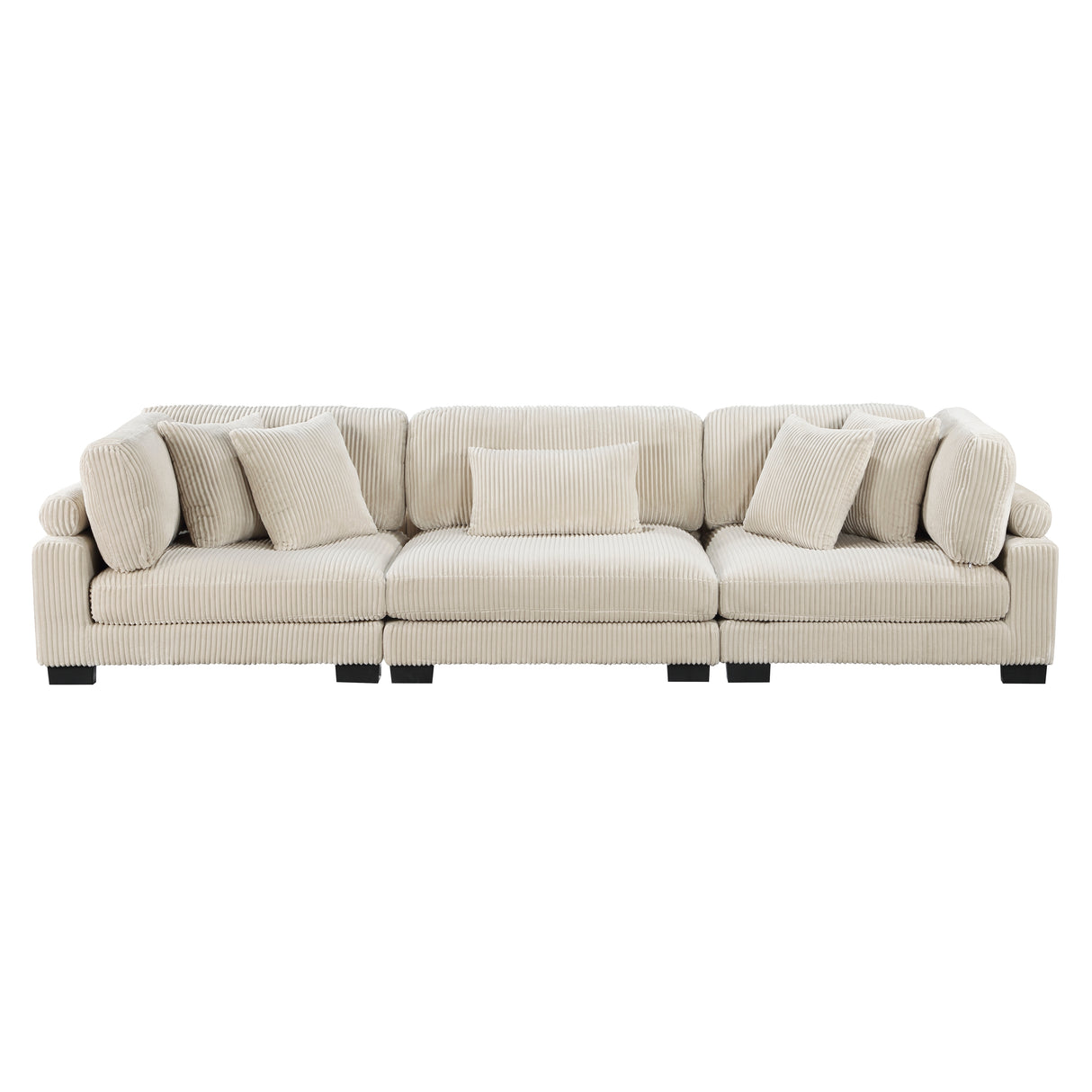 Traverse Beige Corduroy 3-Piece Sofa from Homelegance - Luna Furniture