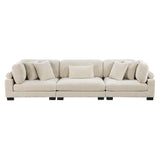 Traverse Beige Corduroy 3-Piece Sofa from Homelegance - Luna Furniture