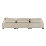 Traverse Beige Corduroy 3-Piece Sofa from Homelegance - Luna Furniture