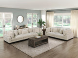 Traverse Beige Corduroy Corner Seat from Homelegance - Luna Furniture