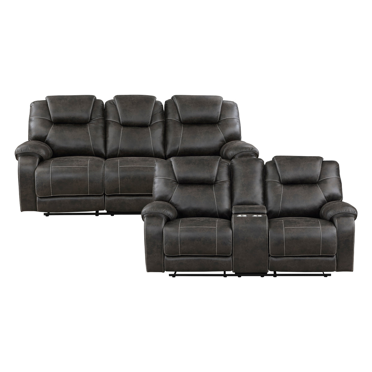 8560PM*2 Sofa and Loveseat from Homelegance - Luna Furniture